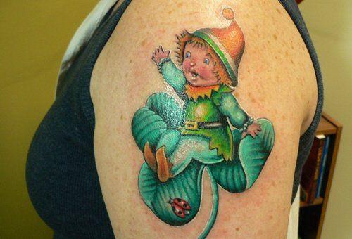 Apple recomended leprecan girl Tattoo of sexy