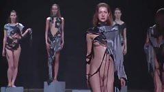 Jelly B. reccomend Supermodels runway pussy slip clip