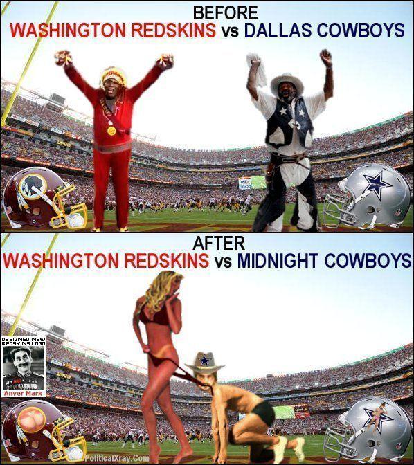 Cowboys vs redskins funny pictures