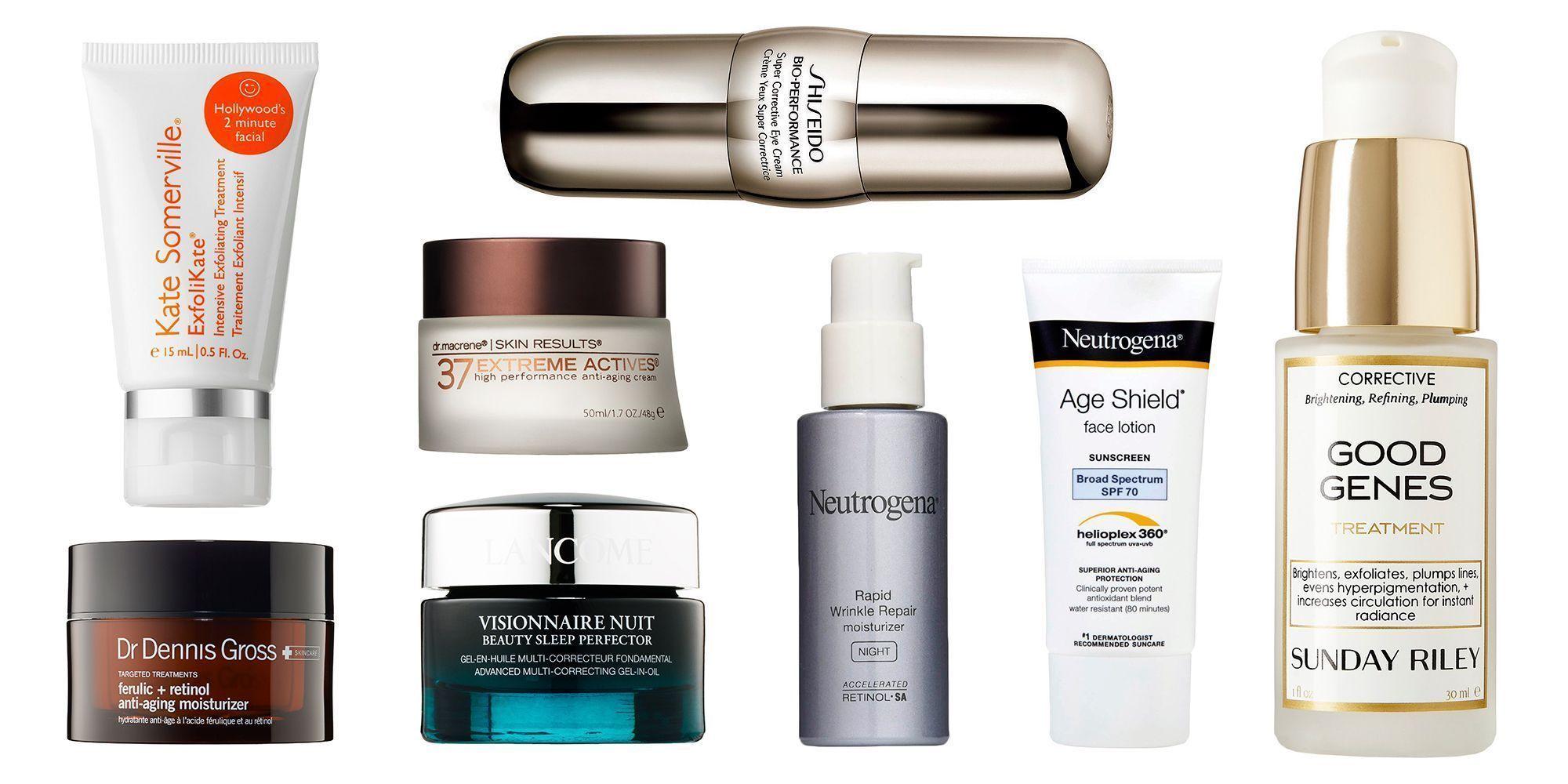 The S. reccomend Best anti aging facial products
