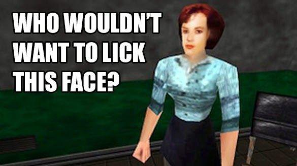 Girls who like to lick