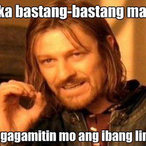 Tagalog funny caption