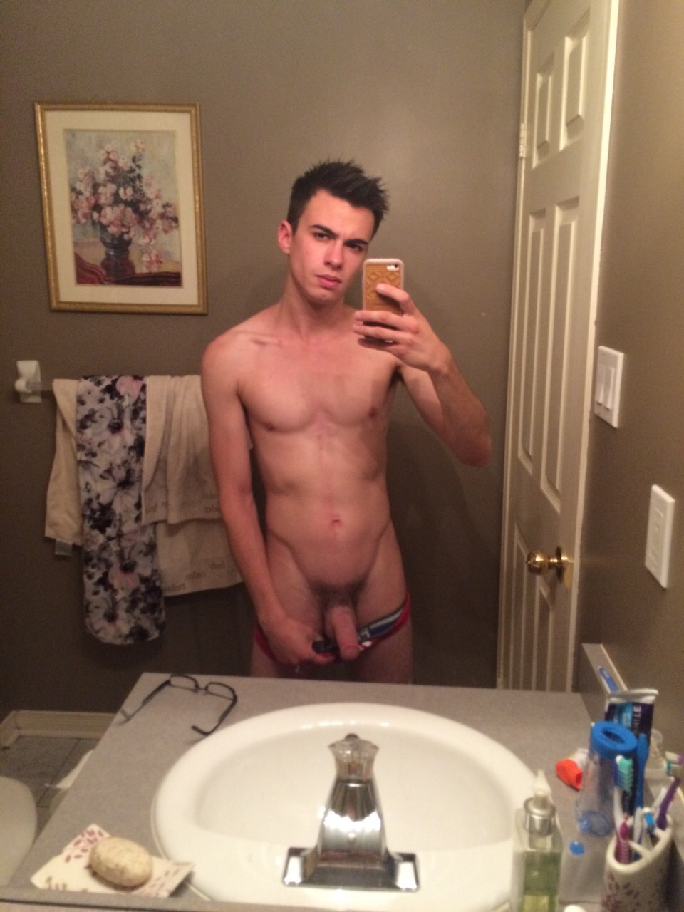 Real guy stud naked  image