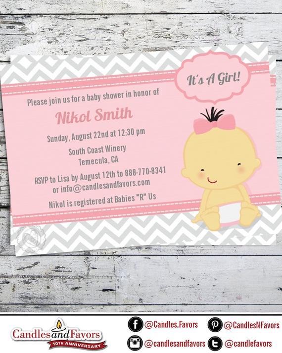 best of Invitations asian shower Baby