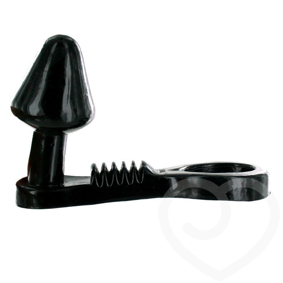 Clutch recomended Cock ring with attached butt plug