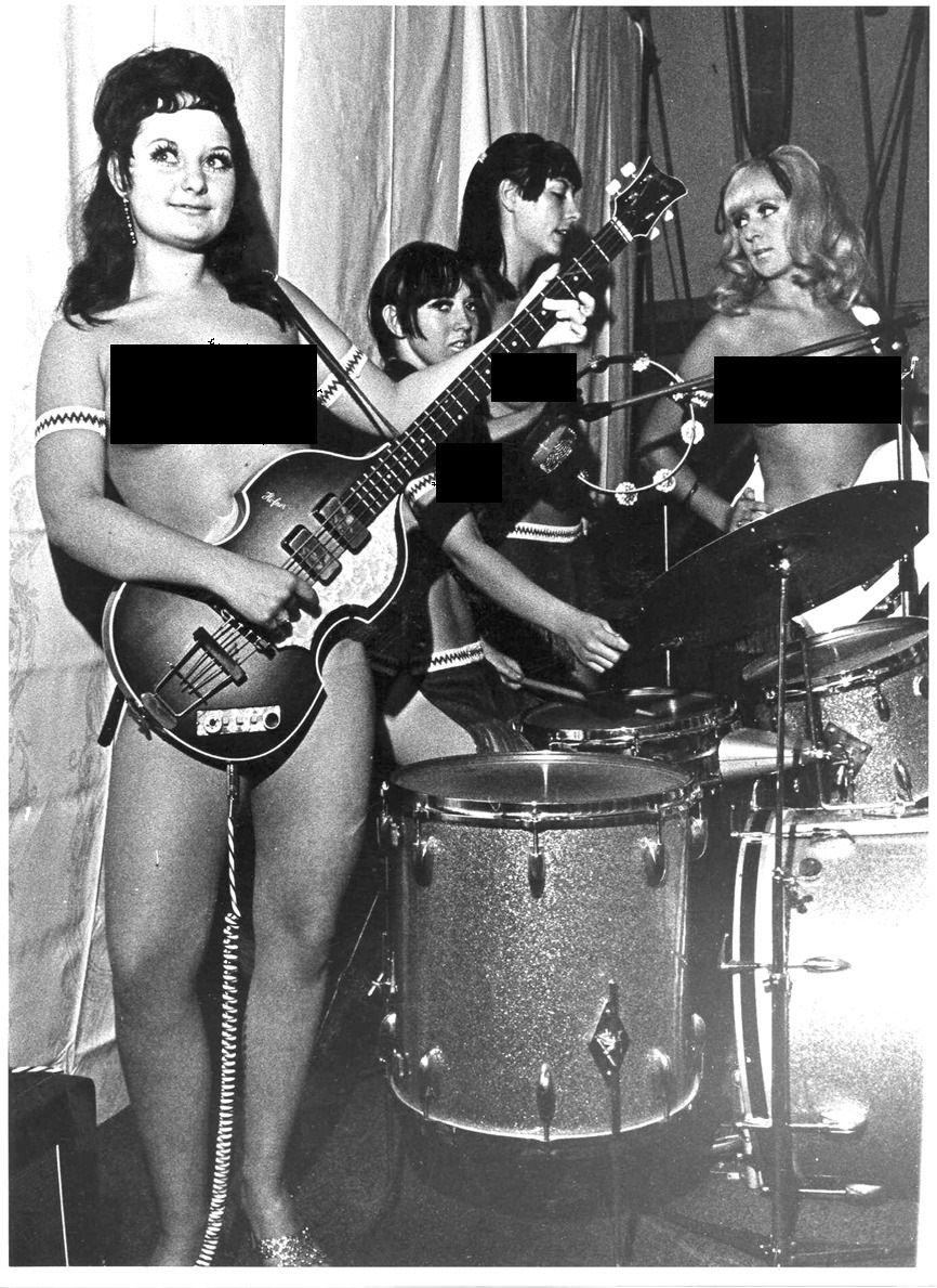 best of Female topless All bands