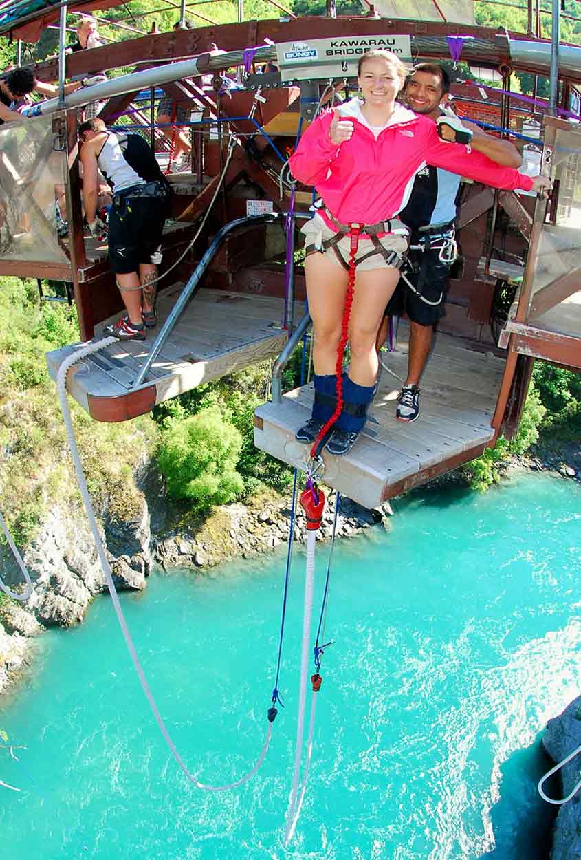 Bungee jumping south wales