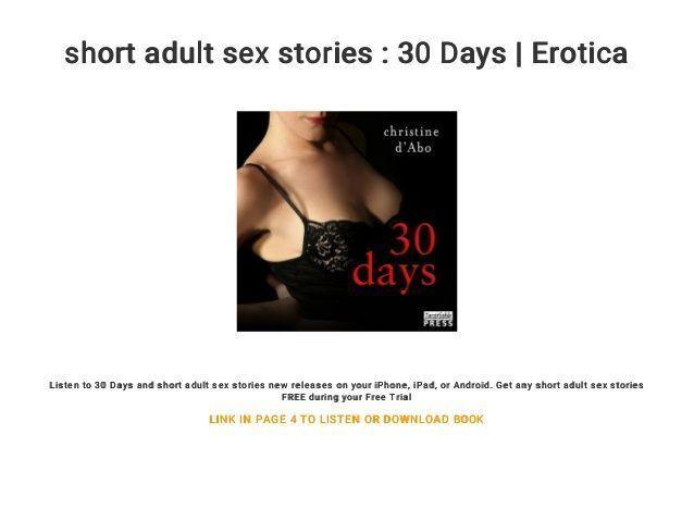 Adult sex stories erotica