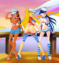 Porsche reccomend Girls from winx club naked