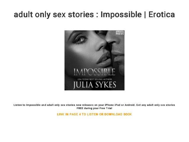 Adult Only Sex Stories