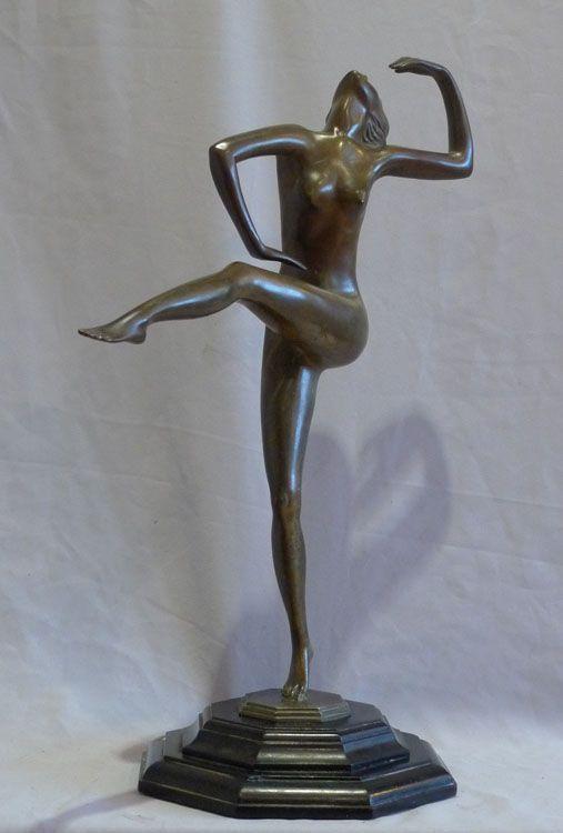 Thumbprint reccomend Antique bronze naked dancer