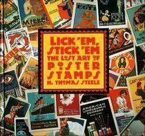 Art em em lick lost poster recollectibles stamp stick