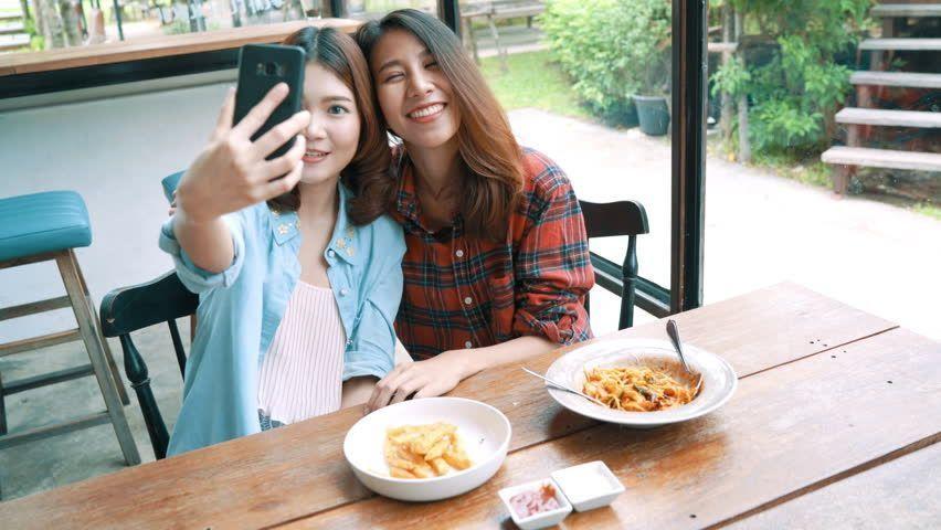 best of Out eating Asian lesbians