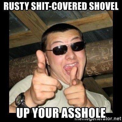 Subwoofer recommendet assholes Shit covered