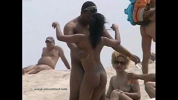 Black fat nudist beach