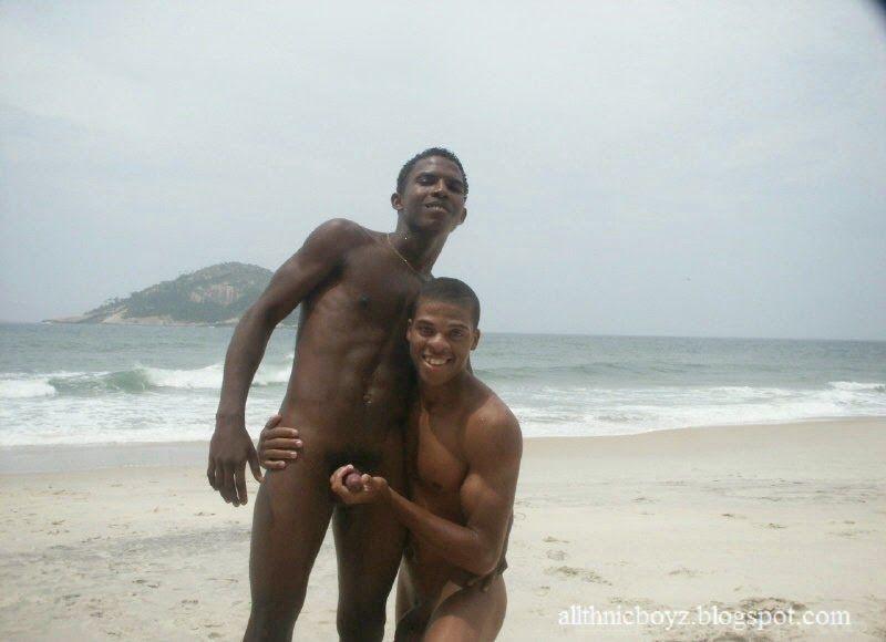 best of Beach Black guys at nudist