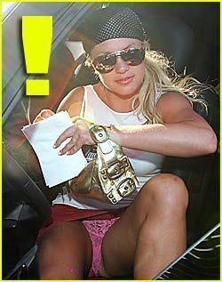 Britney celebrity spear upskirt