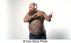 Chubby man video