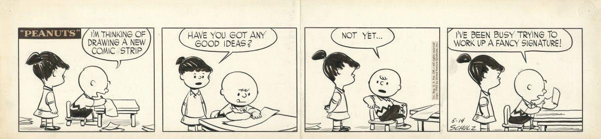 Comic strip peanuts is named after
