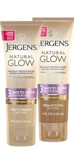 Mo reccomend Jergens natural glow facial moisturizer