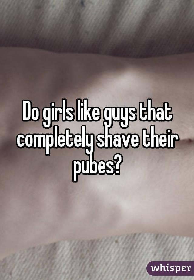 Officer recommend best of their shave Do pussies girls
