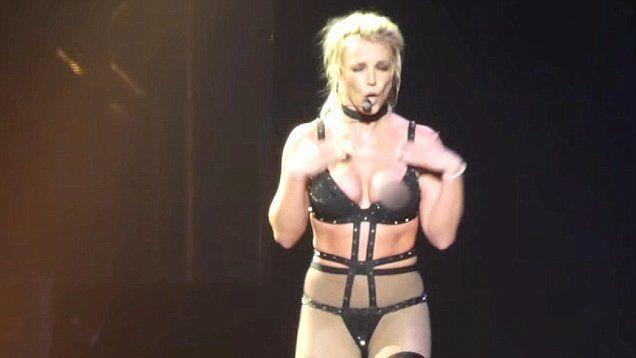 Young britney spears boob slip