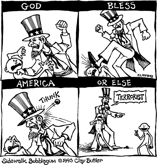 Imperialism comic strip
