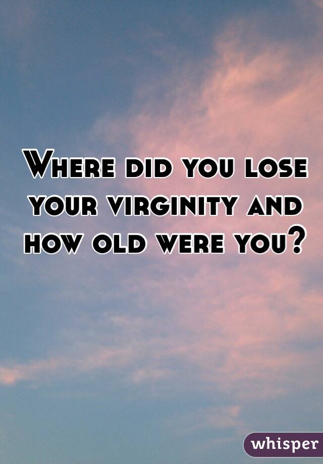 best of Virginity When will your you lose
