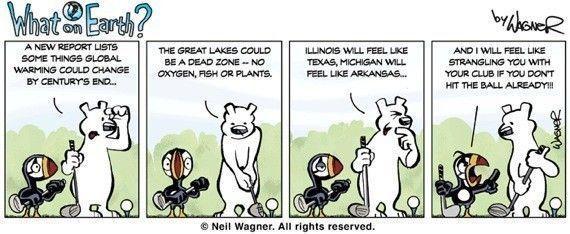 Environmental comic strip