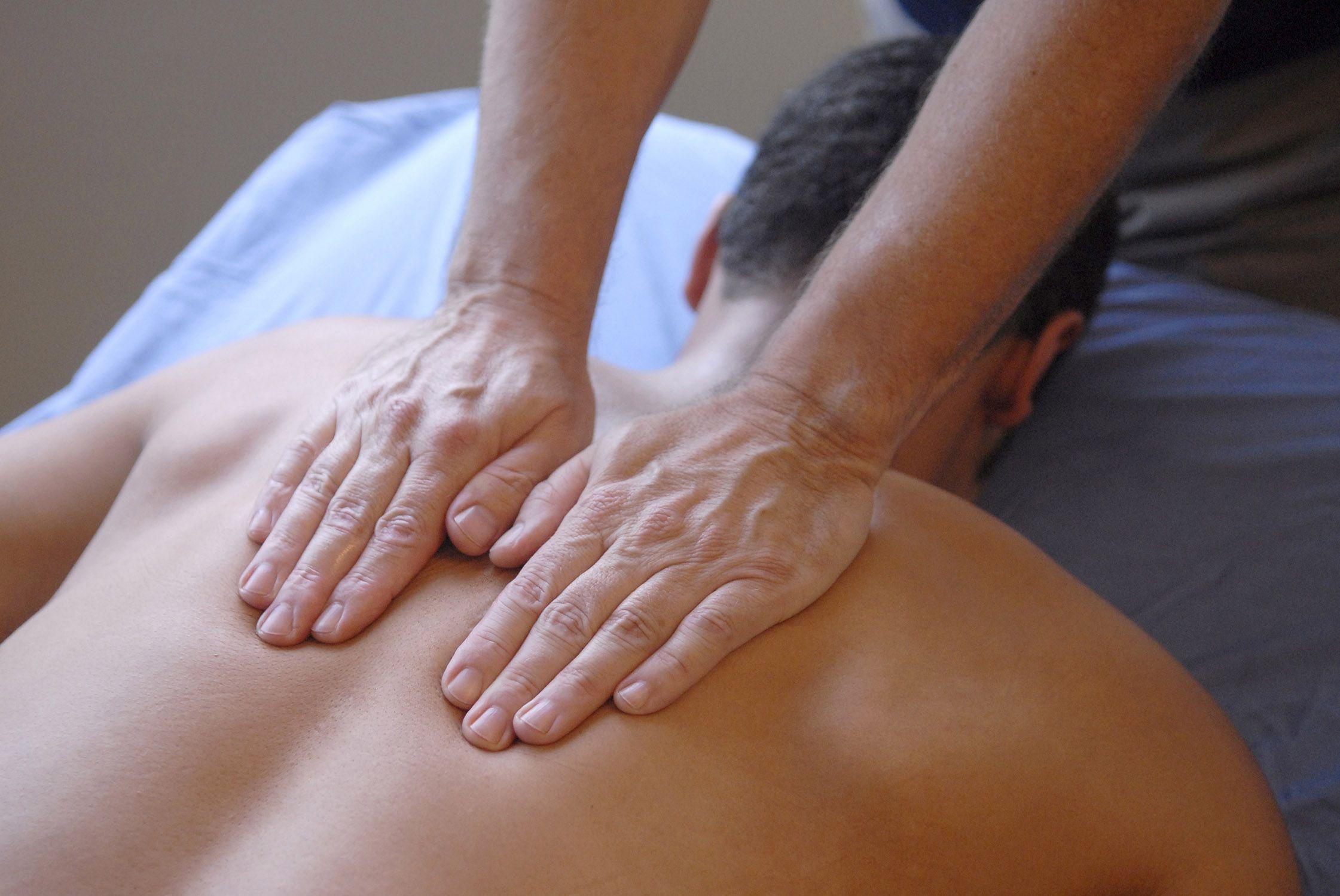 best of Massage therapist strokes Erotic body