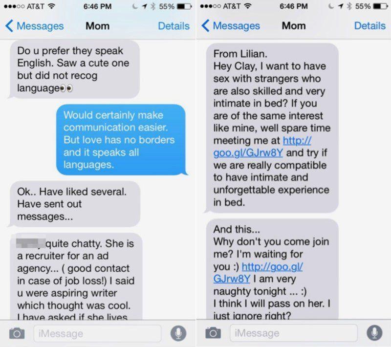Erotic mother son text stories
