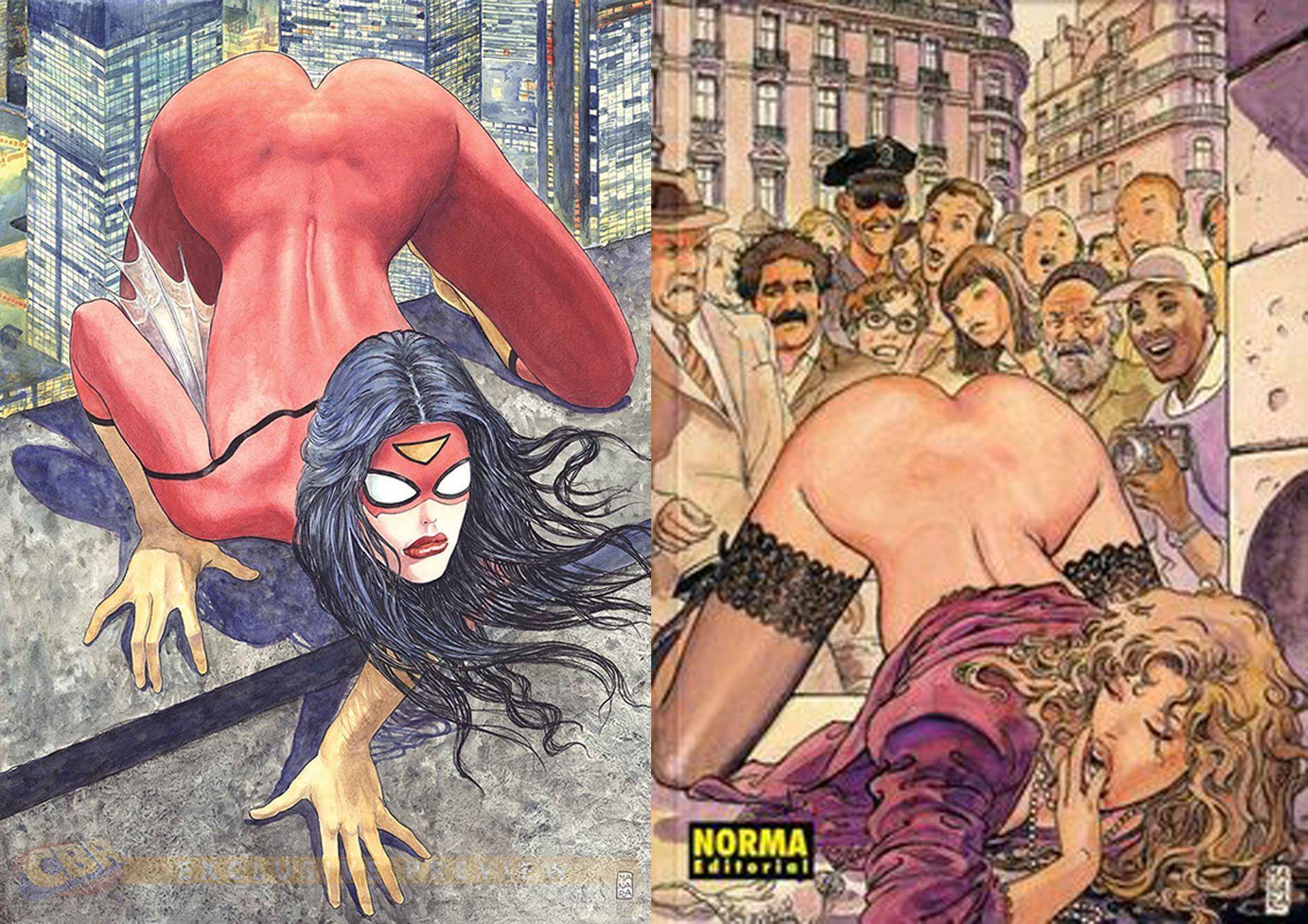 best of Superhero comics Erotic