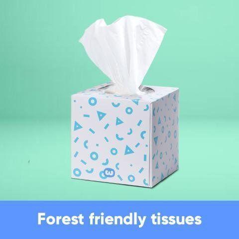 Subzero recomended from purchased paper made Facial tissues