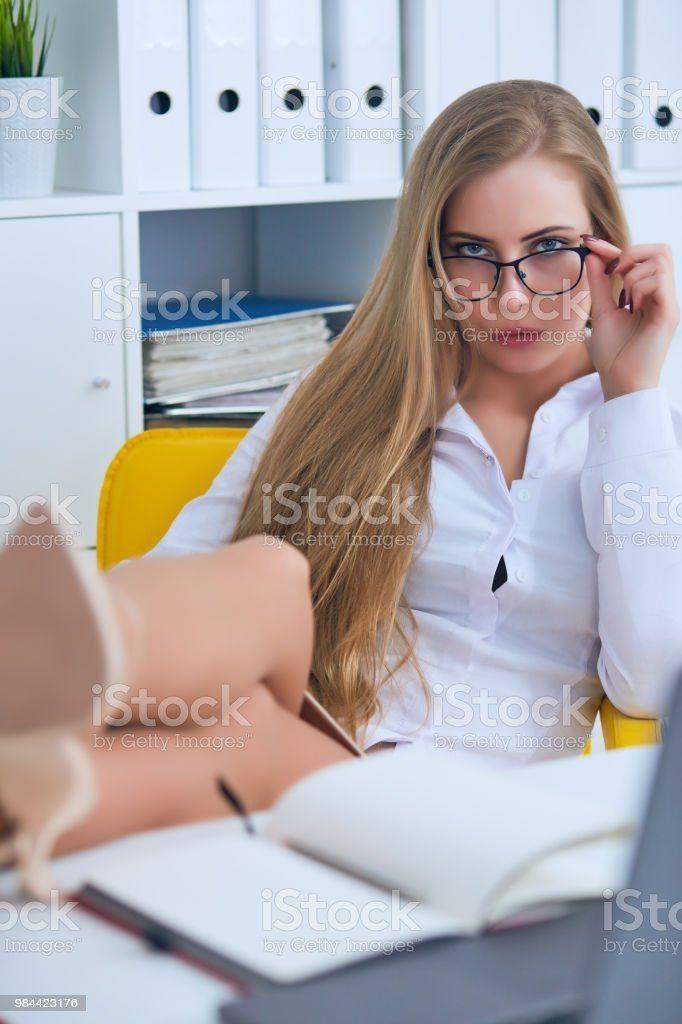 Her sexy secretary and boss