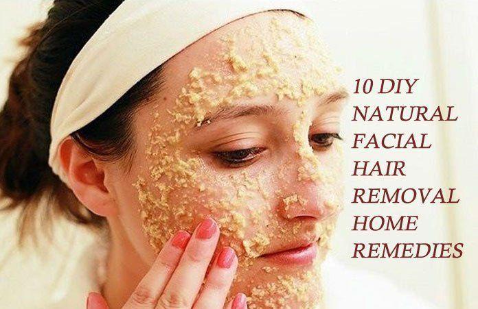 Home remedies for facial hair removal