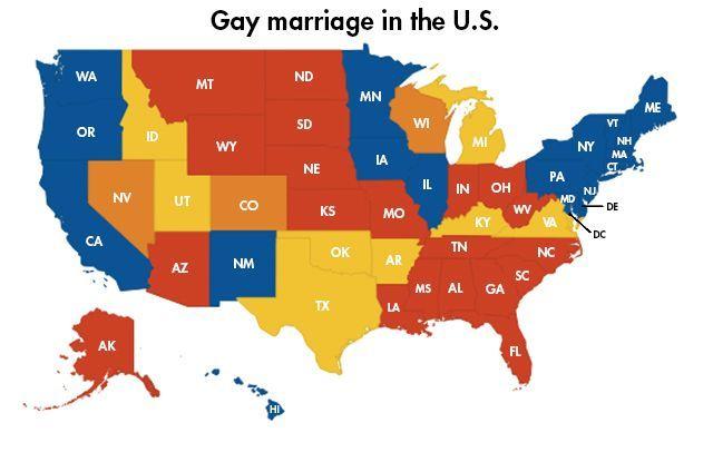 Butch reccomend How many states is gay marriage legal