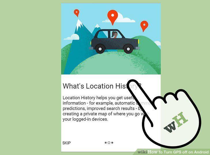 How to turn off gps on android