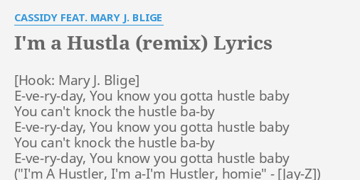 Hustler homie lyrics