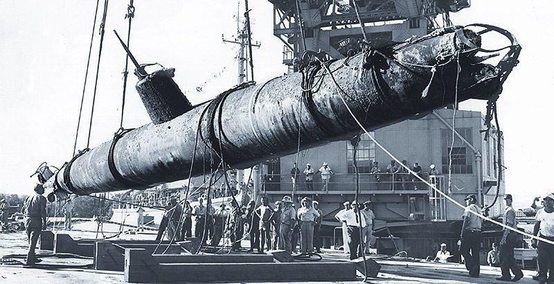 Japanese midget submarine founds