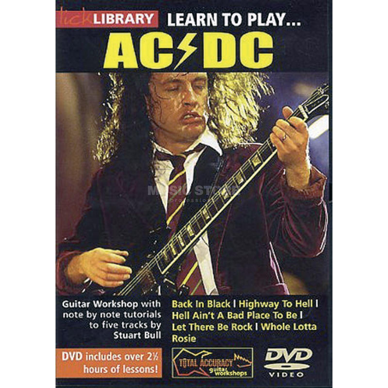 Handyman reccomend Learn to play acdc lick library