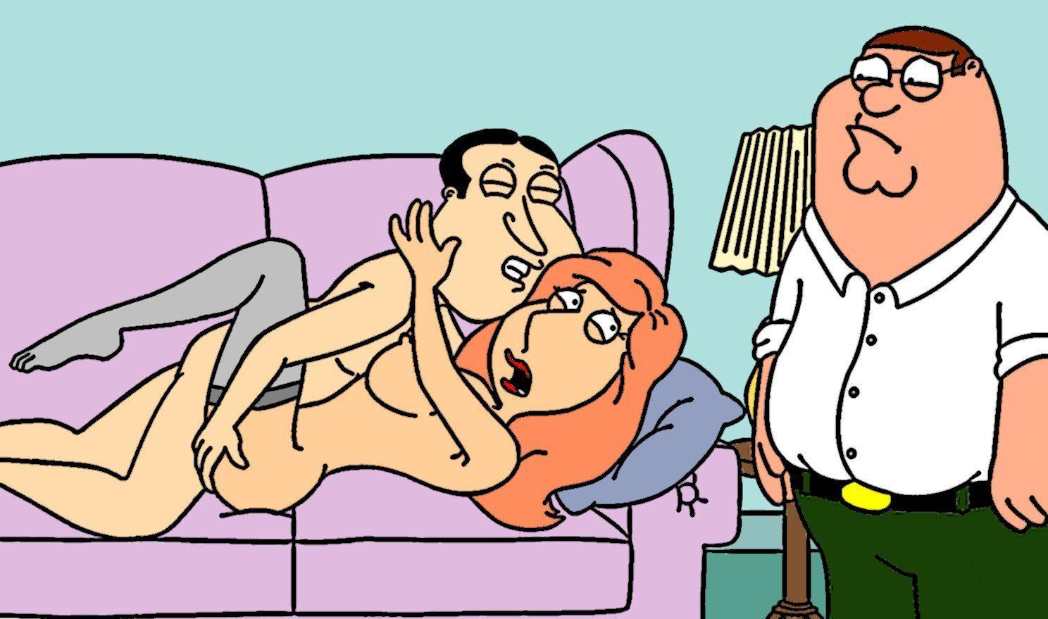 Lois Blowjob - Lois griffin having sex with quagmire porn . 