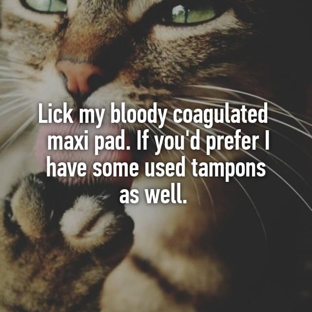 Uncle recommendet lick Maxi pad