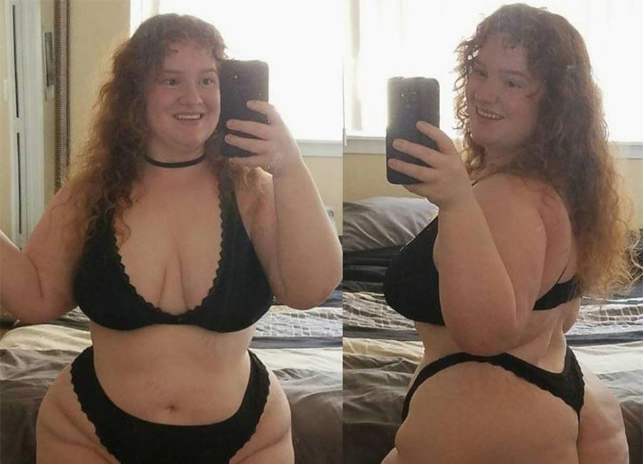 Photos of curvy woman having sex