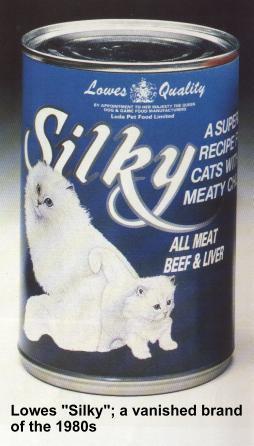Renegade reccomend Pussy cat brand cat food