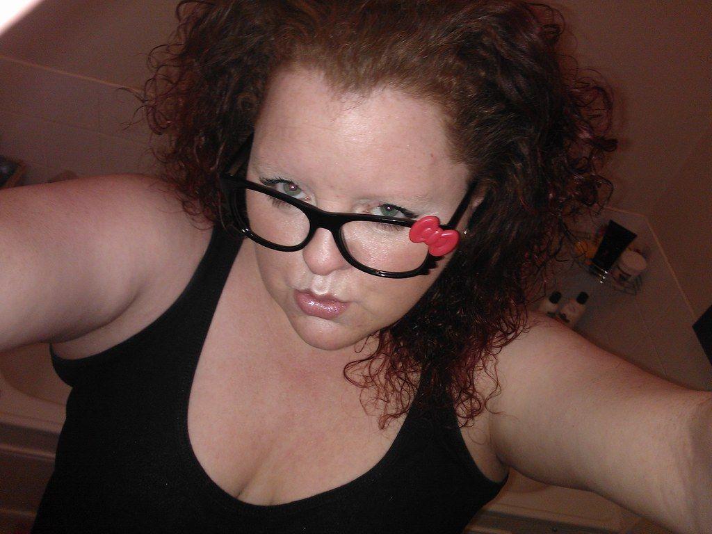 Redhead bbw glasses
