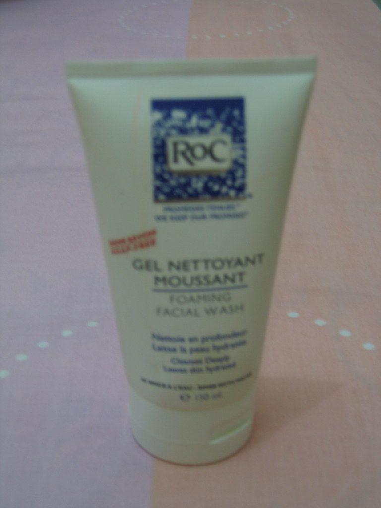 Chef recommend best of facial Roc wash foaming