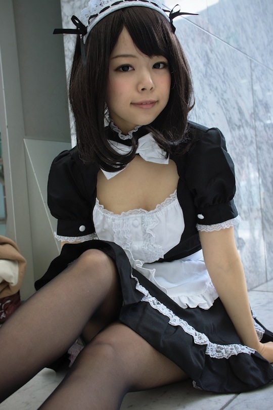 Sexy naked japanese maids