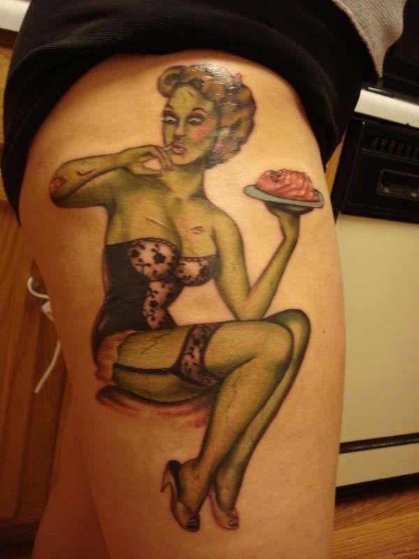 Squeaker recomended Sexy zombie woman tattoos