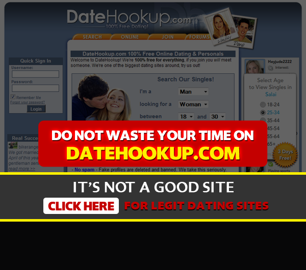 What are some legit hookup sites