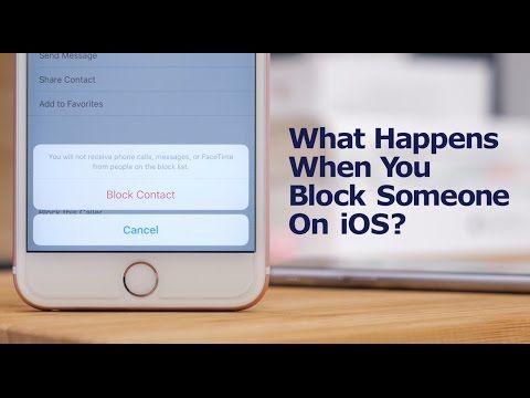 best of Block your happens iphone on What when you someone